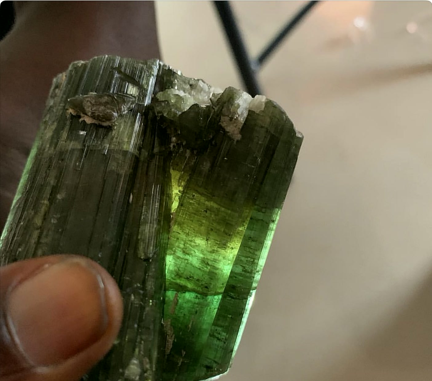 Green Tourmaline (Verdelite)