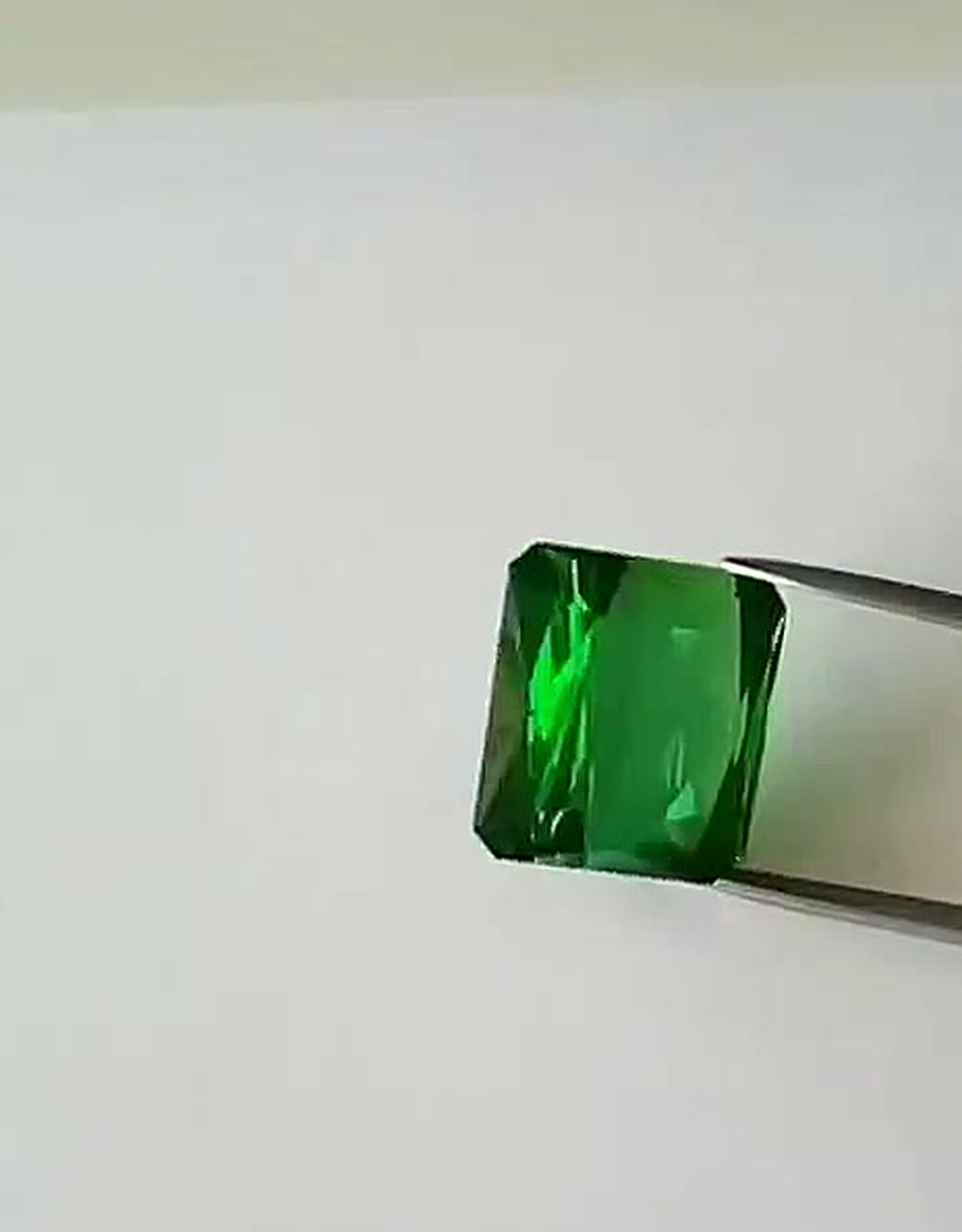 Faceted Green Tourmaline