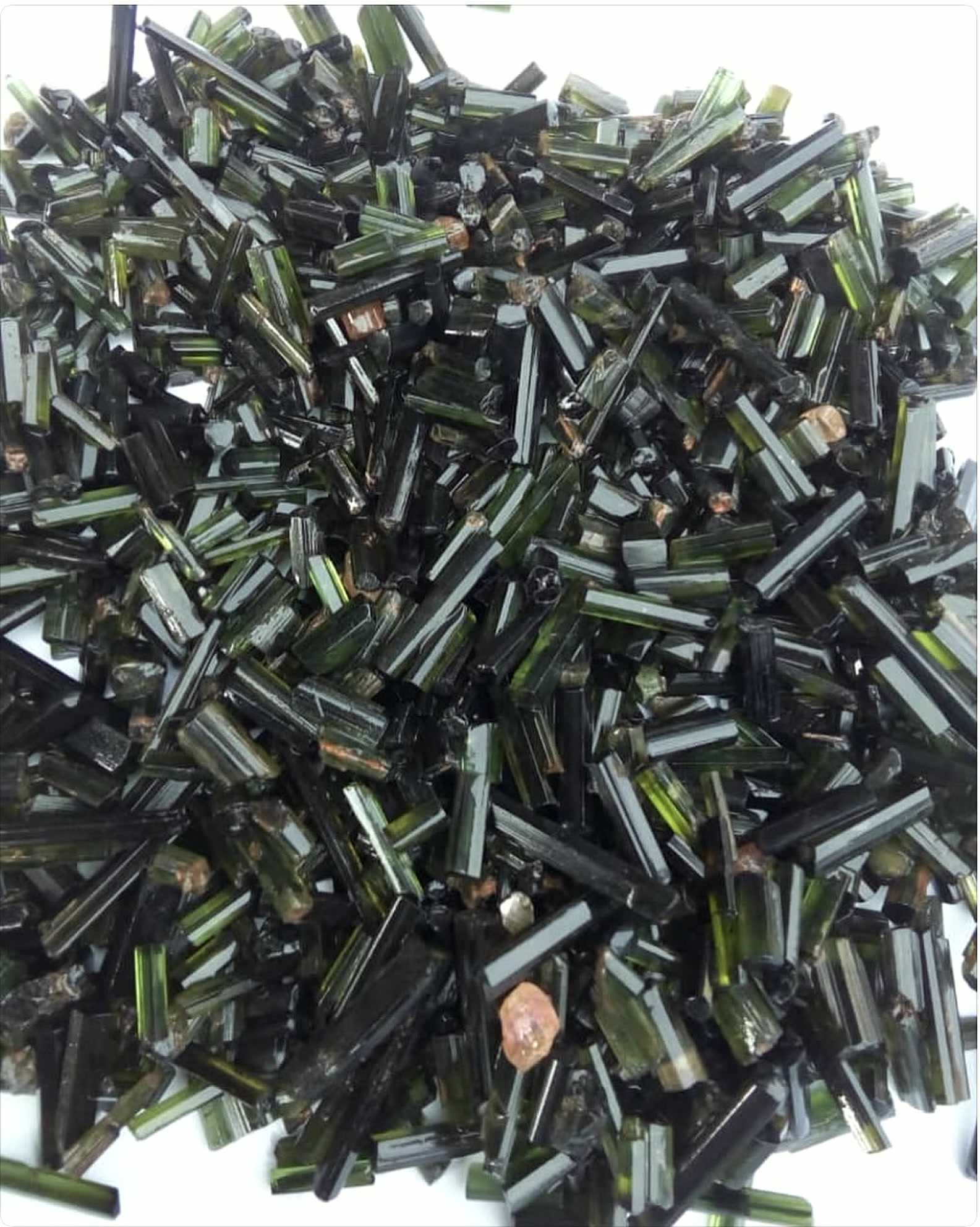 Green prism parcel, from our stock